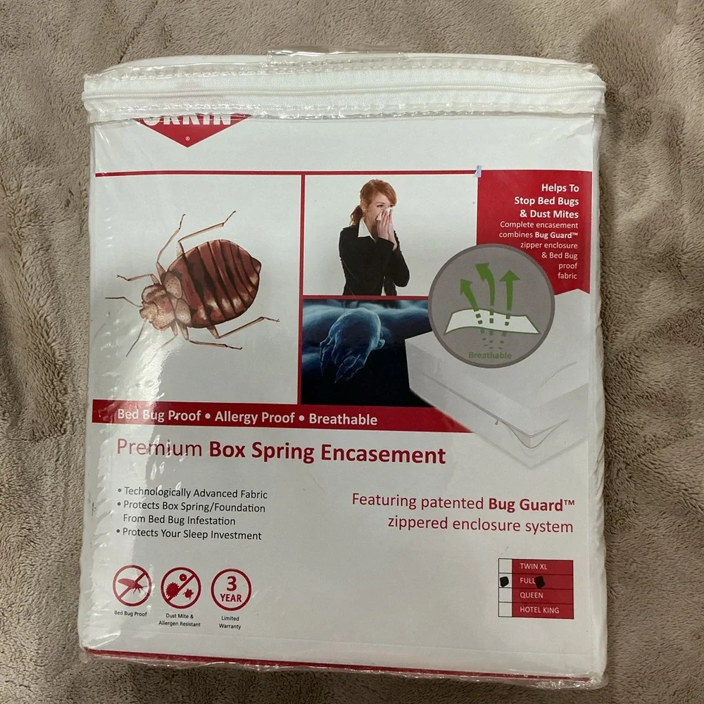 Premium  ORKIN BOX spring en casement bed bud protection